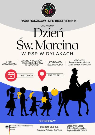 Dzień Świętego Marcina w PSP Dylaki